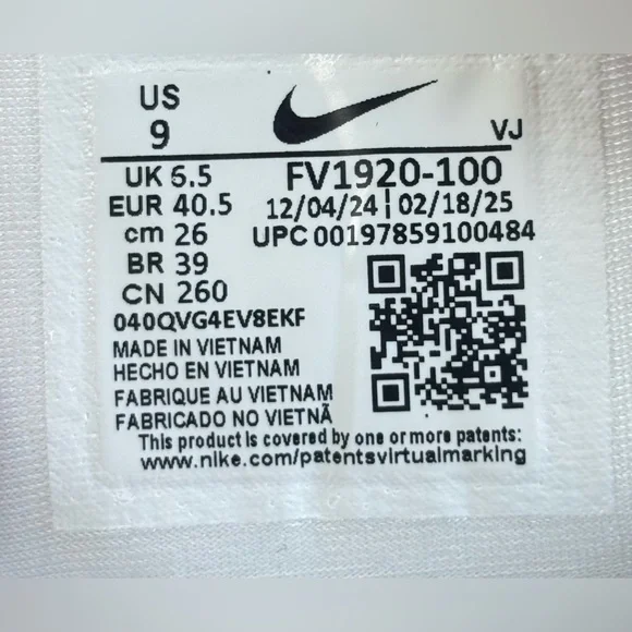 Nike 💅✨ Air Max Muse Y2K Runner White Metallic Silver Shoes FV1920-100 7 8 9 9.5 - Picture 12 of 13